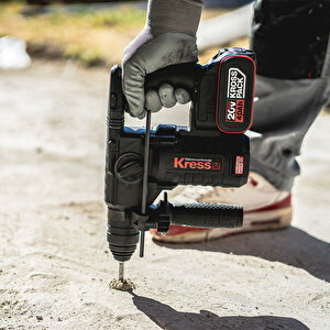 Kress Kuc61.91 20volt 2.2j Kömürsüz Profesyonel Sds-plus Pnömatik Kırıcı/delici (akü Dahil Değildir)
