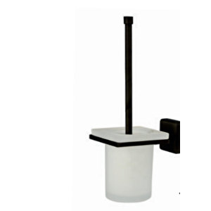 Banyo Aksesuarları Aqua Tuvalet Fırçalık Sıyah