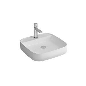 Newarc Tezg.üstü Lavabolar Loft Tezgah Üstü Lavabo Beyaz 515050bt