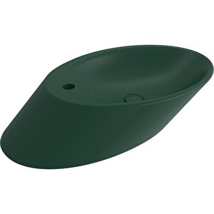 Vessel Çanak Lavabo 72 Cm Mat Yeşil 1021-027-0126