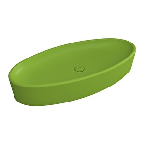 Vessel Elips Çanak Lavabo 85 Cm Fıstık Yeşili 1014-022-0125