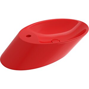 Vessel Çanak Lavabo 72 Cm Parlak Kırmızı 1021-019-0126