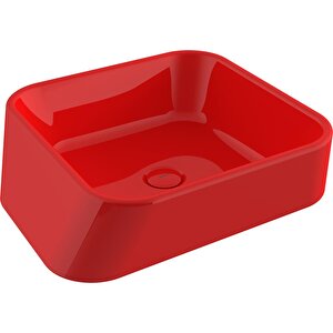 Firenze Çanak Lavabo 51 Cm Parlak Kırmızı 1005-019-0125