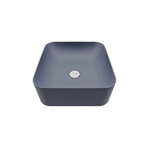 Ultra Kare Çanak Lavabo - Basalt Mat