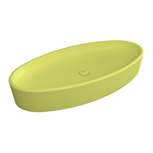 Vessel Elips Çanak Lavabo 85 Cm Mat Sarı 1014-026-0125