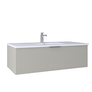New Bella 100 Cm Lavabo Dolabı Luna Kb710029 Beyaz