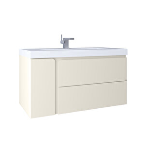 Future 100 Cm Lavabo Dolabı White Kb100028 Beyaz