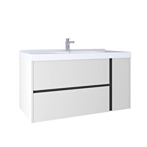 Linear 100 Cm Lavabo Dolabı Bianco Kb710081