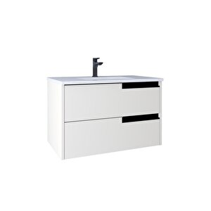 Eylül 80 Cm Lavabo Dolabı Bianco Kb100043 Beyaz