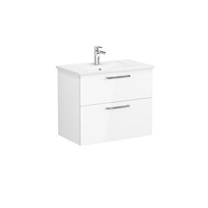 Vitra Root İki Çekmeceli Lavabo Dolabı 80 Cm Parlak Beyaz 66306