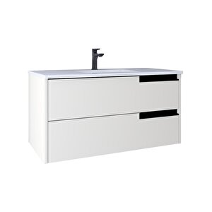 Eylül 100 Cm Lavabo Dolabı Bianco Kb100047