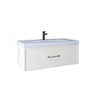 Frame 100 Cm Lavabo Dolabı Bianco Kb710021