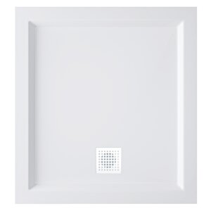 Kare Duşakabin + Duş Teknesi Tam Takım  90x90 Sifon Hediye