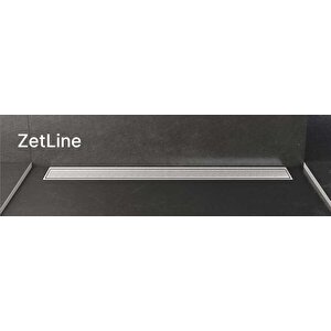 Evimetal Zetline Duş Kanalı 60 Cm Satine - Z1h24l60s1