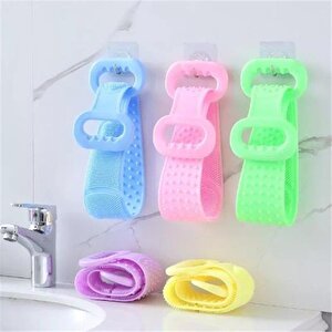 Silikon Sırt Kesesi 60 Cm Sırt Keseleme Fırçası Banyo Duş Lifi