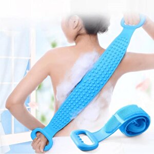 Silikon Sırt Kesesi 60 Cm Sırt Keseleme Fırçası Banyo Duş Lifi