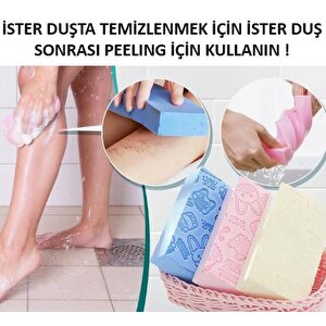 Sihirli Sünger Banyo Peeling Ölü Deri Temizleme Süngeri Duş Bakım Yumuşak Lif Çok Amaçlı Sünger