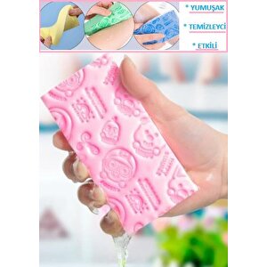 Sihirli Sünger Banyo Peeling Ölü Deri Temizleme Süngeri Duş Bakım Yumuşak Lif Çok Amaçlı Sünger