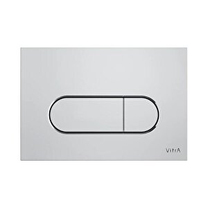 Vitra Root Round Kumanda Paneli Parlak Krom 740-2280 Beyaz