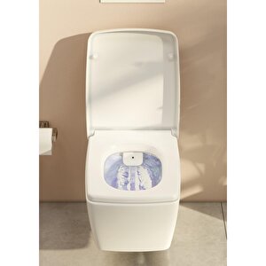 Vitra Nest Trendy 5176b003-1685 Rim-ex Asma Klozet, Vitra Fresh, 57 Cm, Beyaz (klozet Kapağı Hariç)
