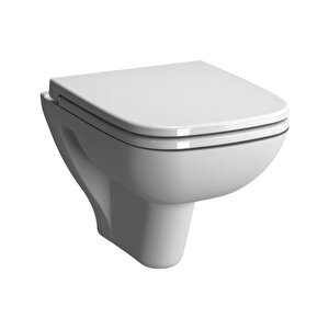Vitra S20 Smoothflush (kanalsız) Asma Klozet 52cm + S20 Kapak + Vitra Gömme Rezervuar Set
