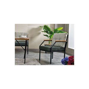 Metal Iskelet Bahçe, Balkon, Ofis, Cafe, Salon Mobilyası, Demonte Çay Seti