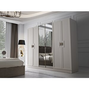 Kaş Mdf 6 Kapili Dolap