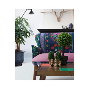 Ikili Balkon Koltugu -misafir Koltugu -bekleme Koltuğu -çay Seti Koltugu-ahşap Iskelet
