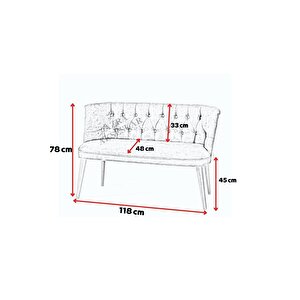 Ikili Koltuk-berjer - Ahşap Ceviz Ayak -çay Seti Koltuk -koltuk -balkon Koltugu- Kahverengi