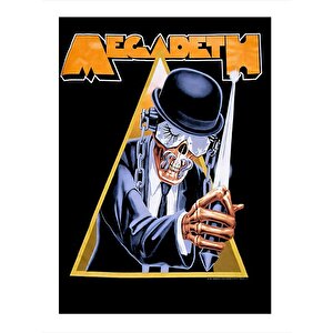 Megadeth Hediyelik Mdf Tablo 25cmx 35cm 25x35 cm