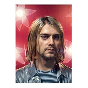 Kurt Cobain Nirvana Mdf Tablo 25cmx 35cm 25x35 cm