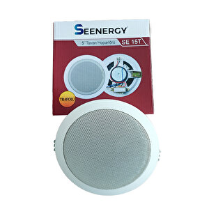 Seenergy Se-15t Alçıpan Tavan Hoparlör / 5" Tavan Hoparlörü 3w / 5 Inç Tavan Hoparlör