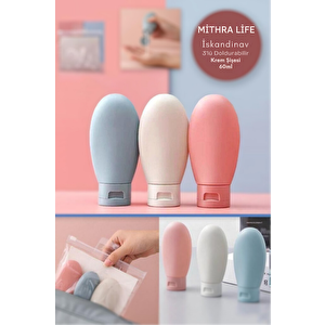 Mithra Life 3 Lü Çok Amaçlı Doldurulabilir Şişe Seti Mit1027