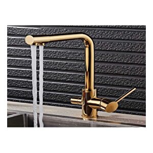 Su Aritma Ci̇hazi Oval 3 Yollu Musluk