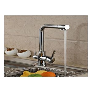 Su Aritma Ci̇hazi Oval 3 Yollu Musluk