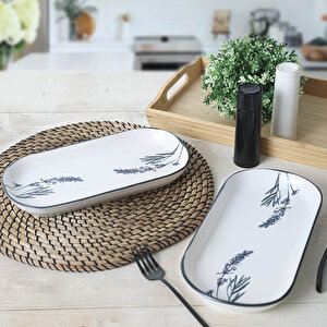 Çiçek Bahçesi Noyan Kayık Tabak 28 Cm 2 Adet 18942