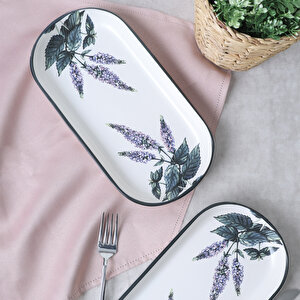 Çiçek Bahçesi Noyan Kayık Tabak 28 Cm 2 Adet 18939