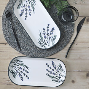 Çiçek Bahçesi Noyan Kayık Tabak 28 Cm 2 Adet 18940