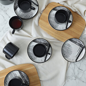 Shadowy Stackable Çay Takımı 12 Parça 6 Kişilik 21784