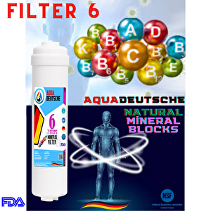 AQUA DEUTSCHE Plus Pompali Siyah-beyaz 12 Litre 7 Filitre 14 Aşama Gümüş İyonlu Su Arıtma Cihazı Duş Başliği Hedi̇ye