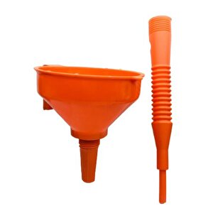 06143 Çelik Süzgeçli Spiralli Huni 160mm 1.2litre