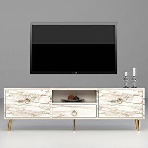 Drop Tv Ünitesi Efesmermer-Altın Efes Mermer