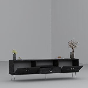 Drop Tv Ünitesi Royalmermer-Gümüş