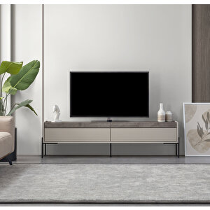 Tv Ünitesi,  Krem , 180 cm , Tv Sehpası, Doro Bej
