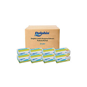 Beyaz Lateks Eldiven Pudralı (m) 20 Pk X 100 Adet (koli) M