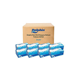 Mavi Nitril Eldiven Pudrasız (s) 20 Pk X 100 Adet (koli) S