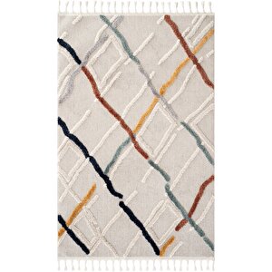 Palazzo 03 Multy Bukle Salon Halısı Mutfak Halısı Çocuk Odası Halısı Koridor Kesme Yolluk 160x230 cm