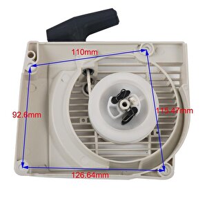 Sti̇hl Ms290 / Ms390 / Ms029 / Ms039 Motorlu Testere Starter Kapaği Komple
