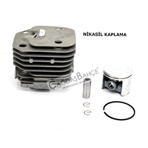 Husqvarna 61testere Ni̇kasi̇l Si̇li̇ndi̇r Pi̇ston Seti̇ 48 Mm