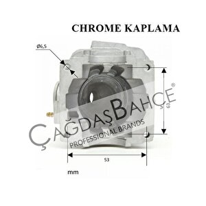 Sti̇hl Ms290 Motorlu Testere Chrome Si̇li̇ndi̇r Pi̇ston Seti̇ 46 Mm